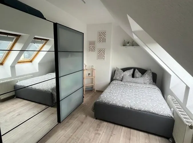 105 Qm Neues Klimatisiertes Fuer Familien Privater Parkplatz * 开姆尼茨